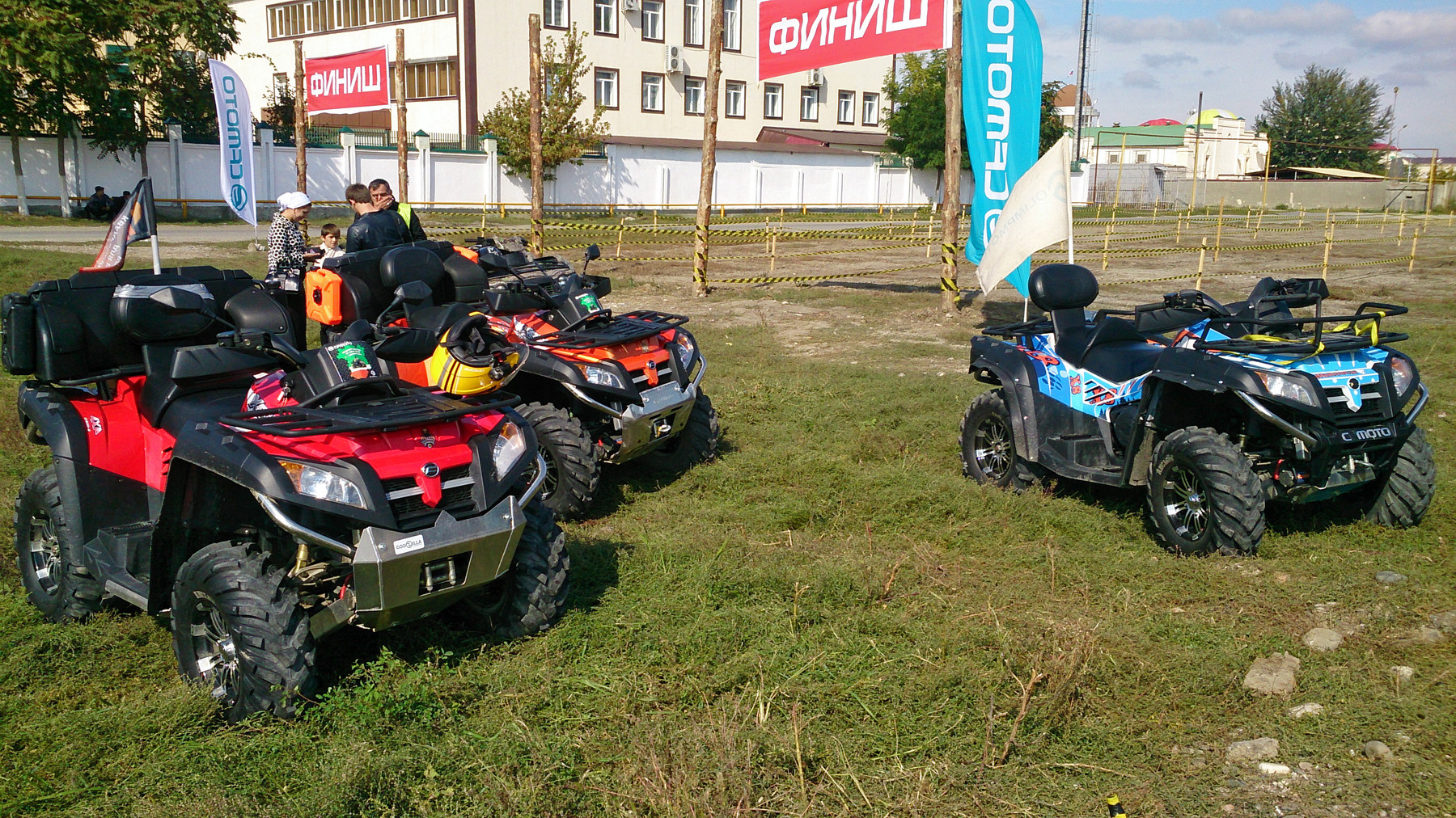 ������������� CFMoto X8 ����������� � �����